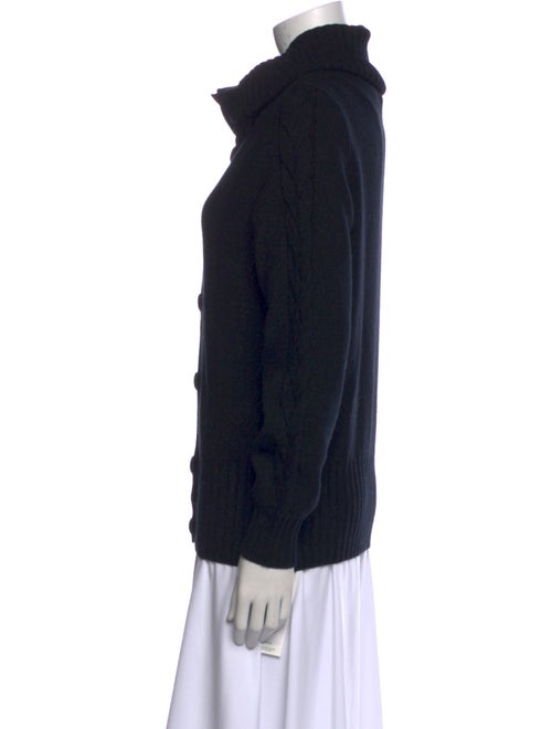 St. John Cashmere Mock Neck Sweater
