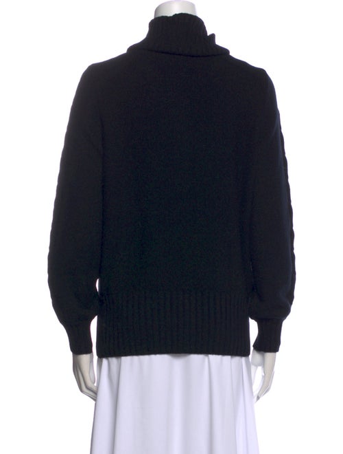 St. John Cashmere Mock Neck Sweater