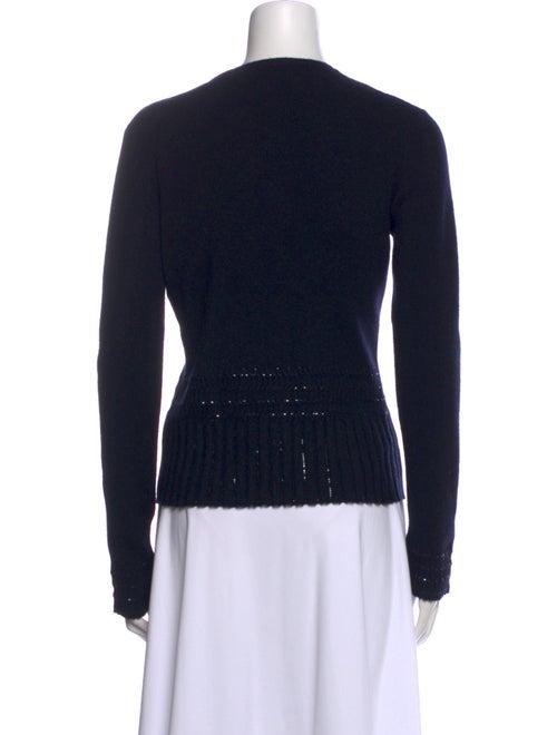 St. John Cashmere V-Neck Sweater