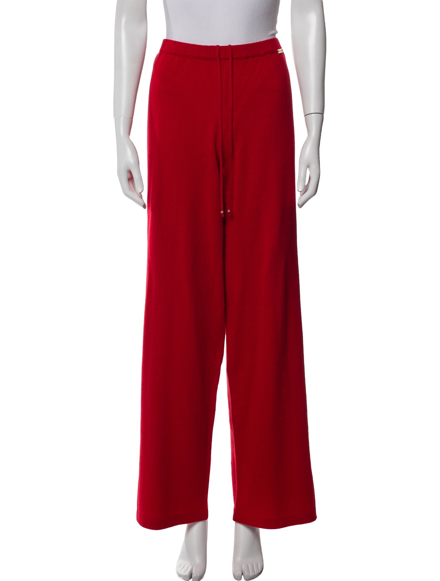 St. John Cashmere Wide Leg Pants