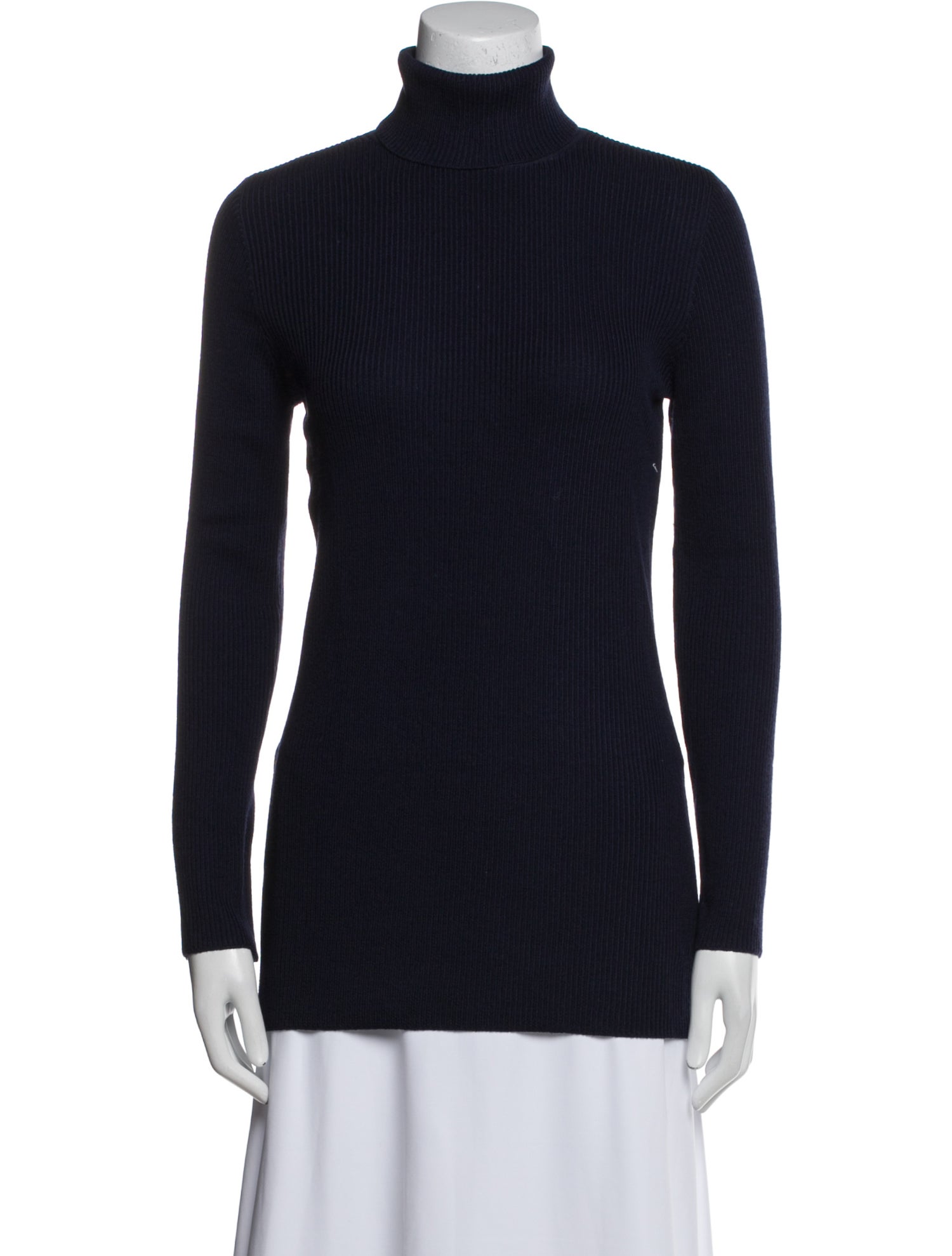 St. John Wool Turtleneck Sweater