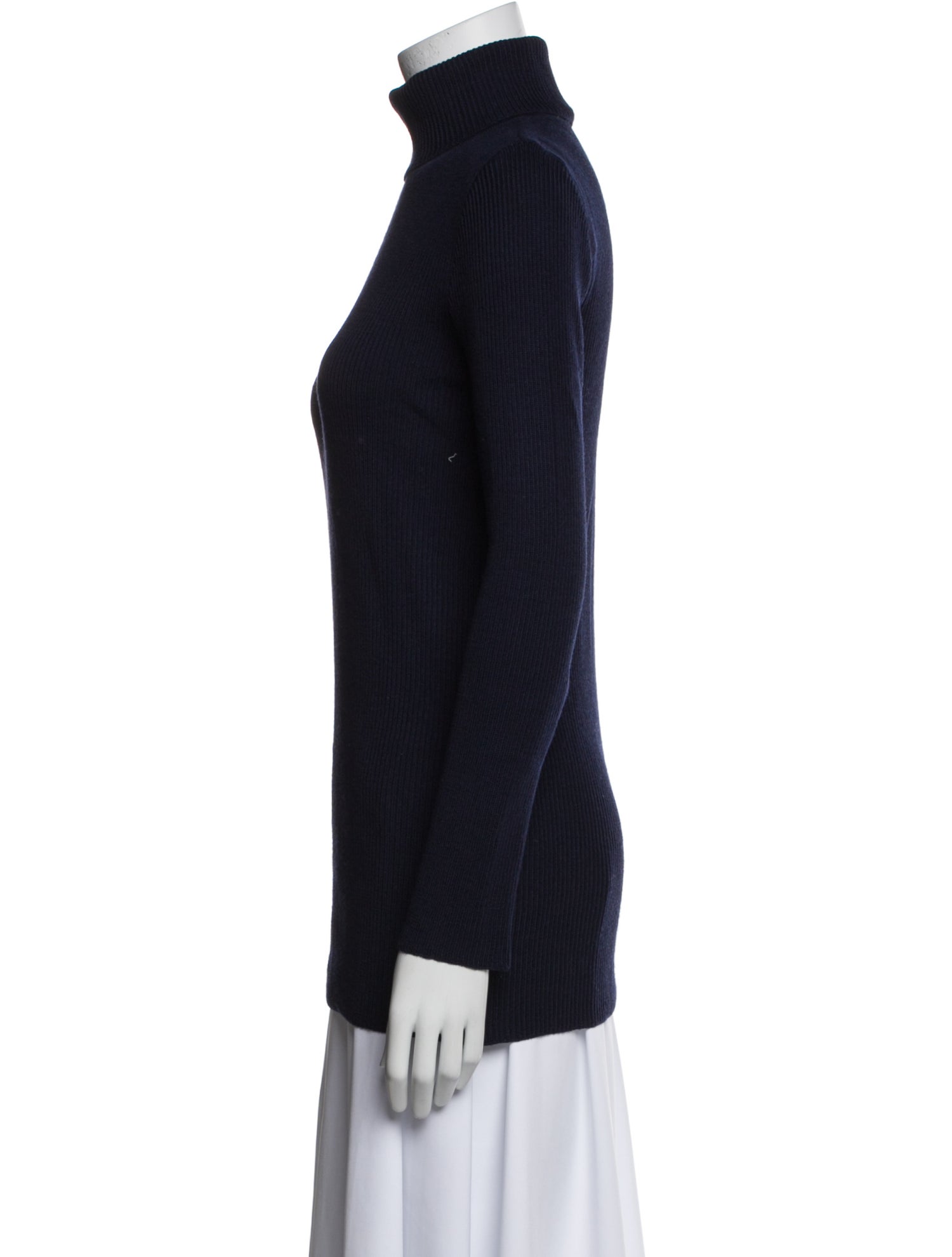 St. John Wool Turtleneck Sweater