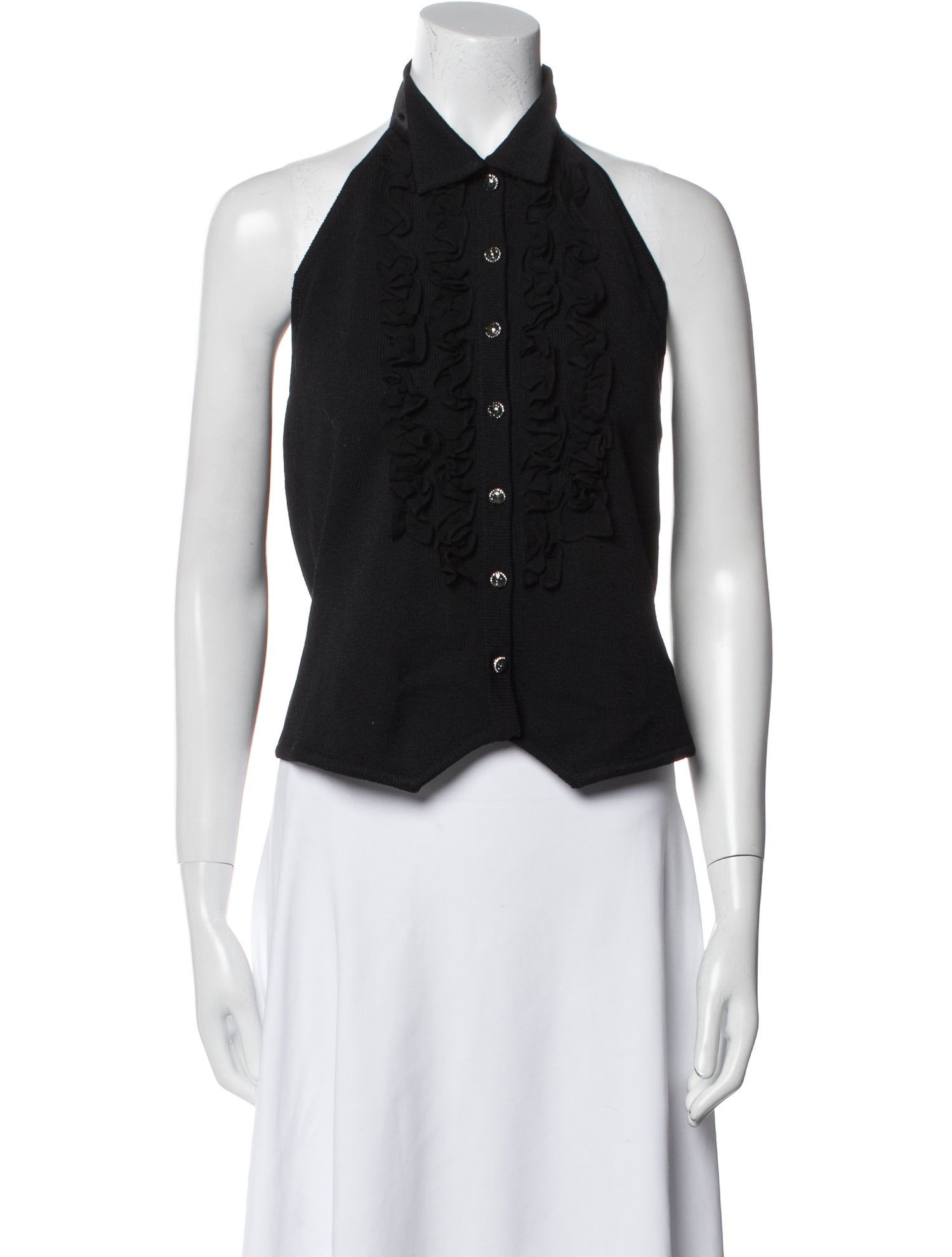 St. John Mock Neck Sweater