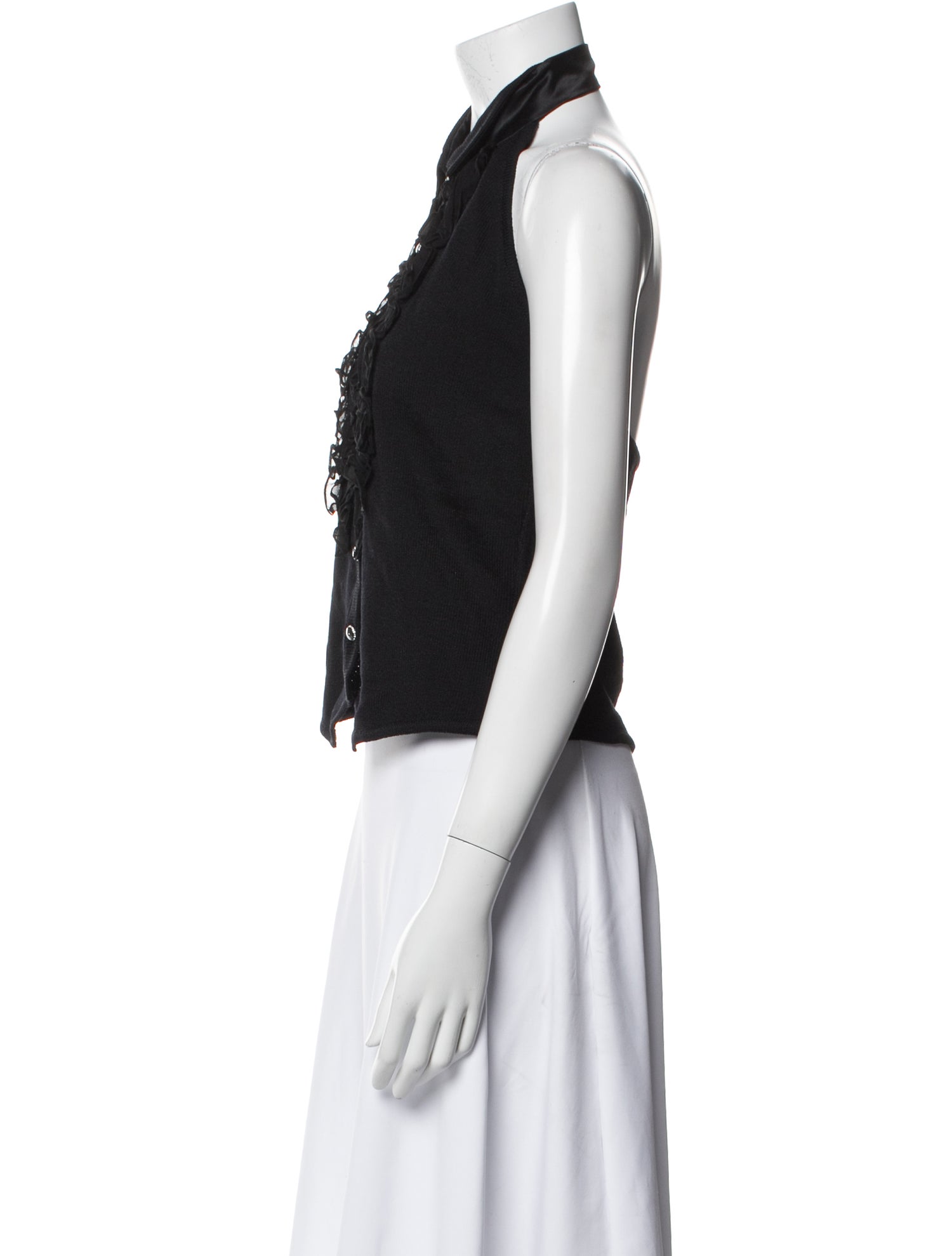 St. John Mock Neck Sweater