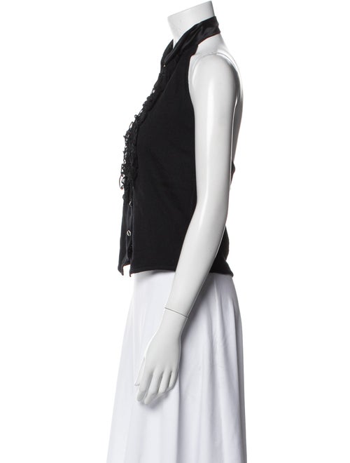 St. John Mock Neck Sweater