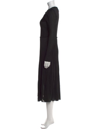 St. John Cowl Neck Long Dress