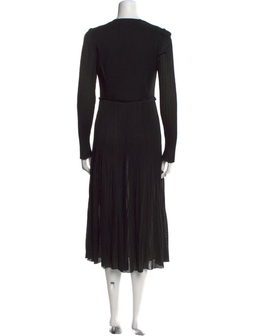 St. John Cowl Neck Long Dress