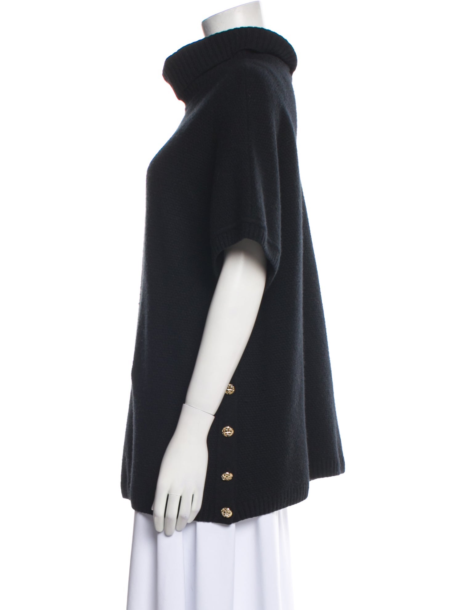 St. John Wool Turtleneck Sweater