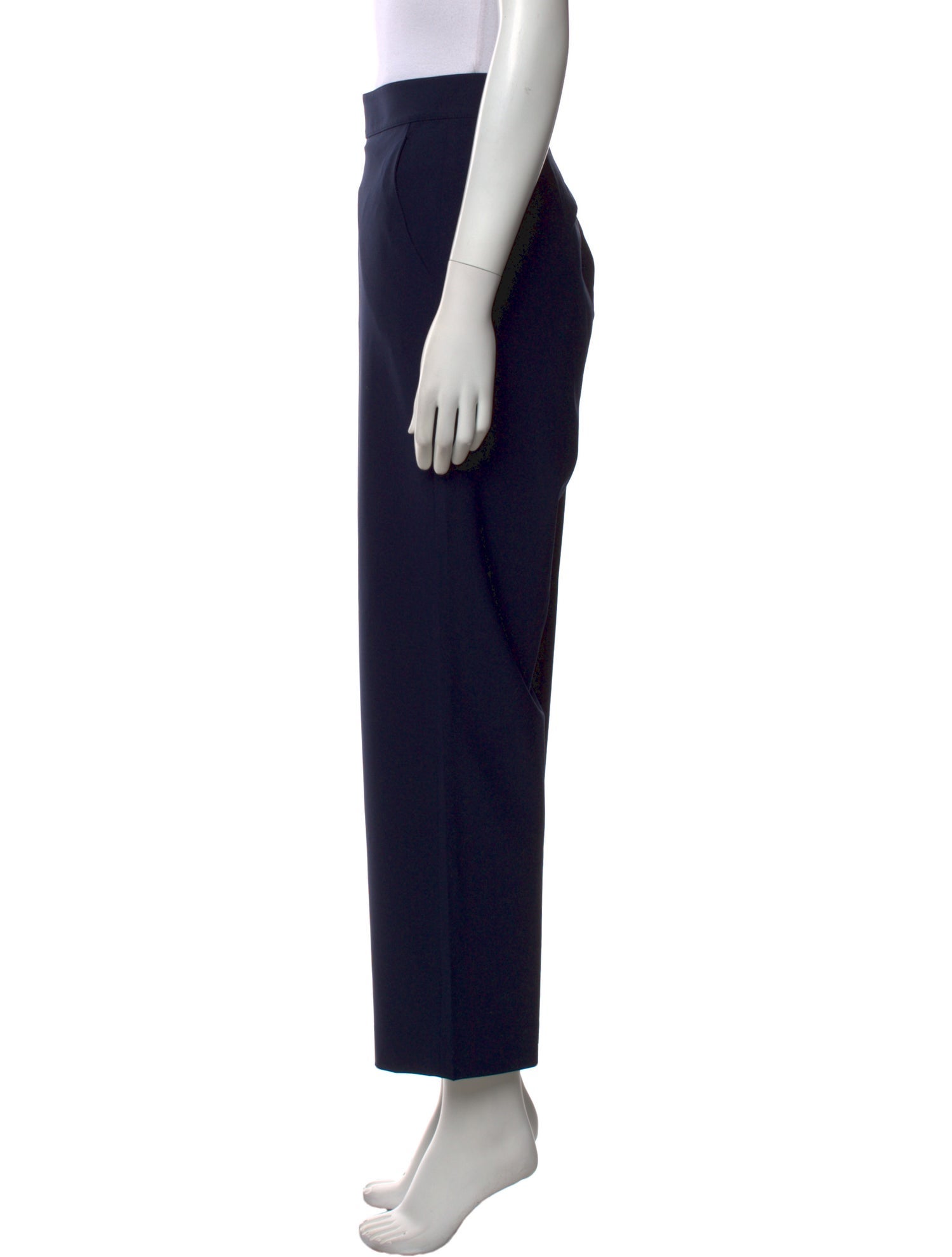 St. John Wool Wide Leg Pants