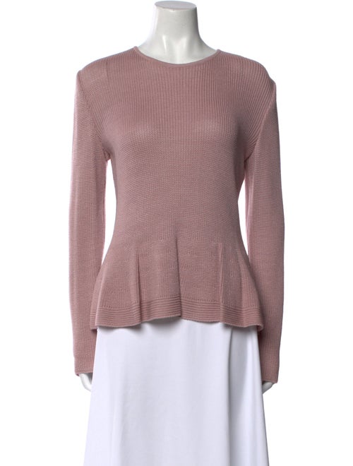 St. John Scoop Neck Sweater