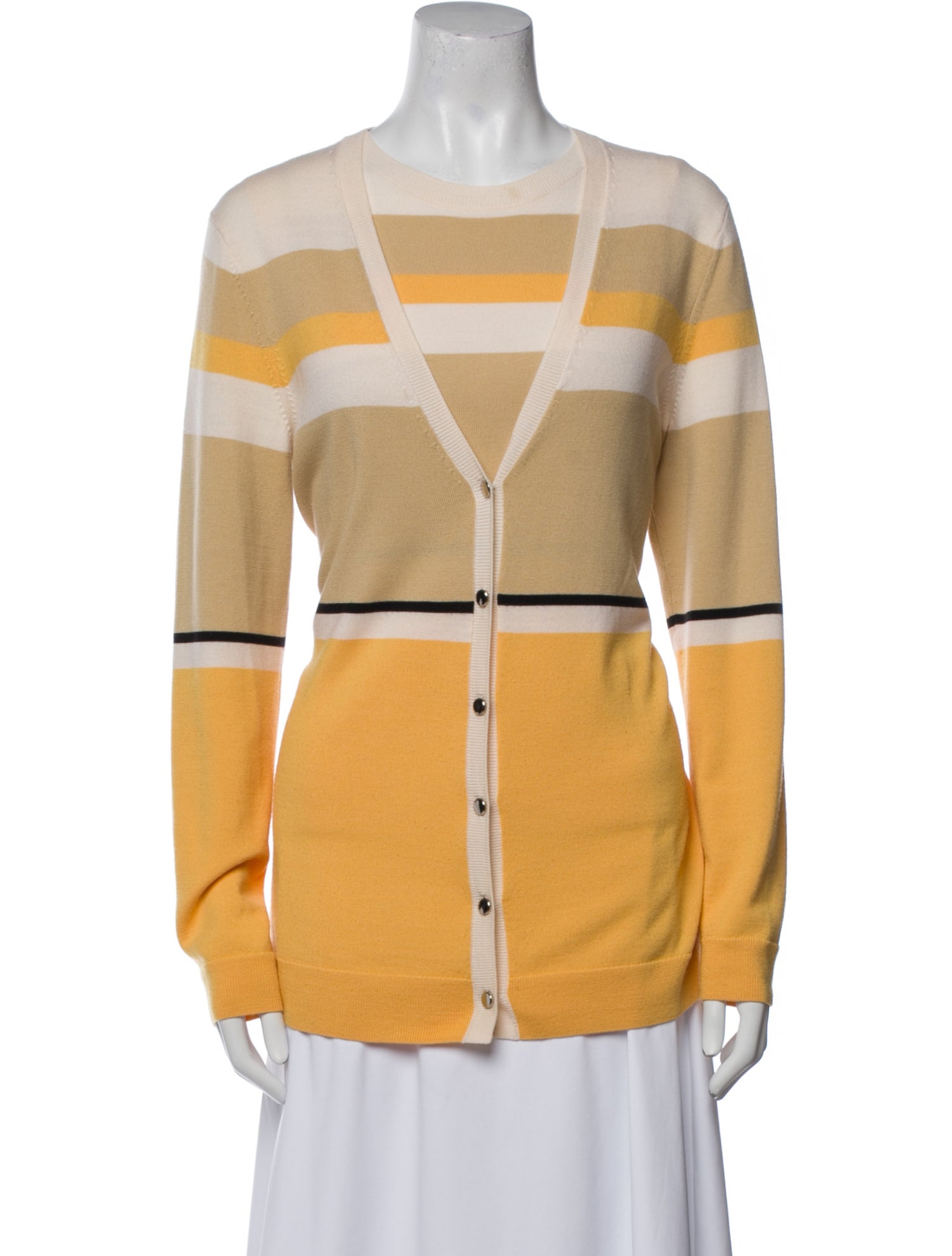 St. John Wool Striped Set