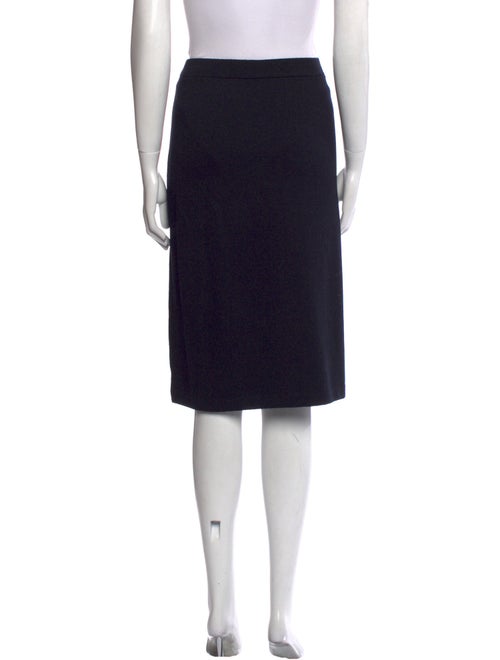 St. John Wool Knee-Length Skirt