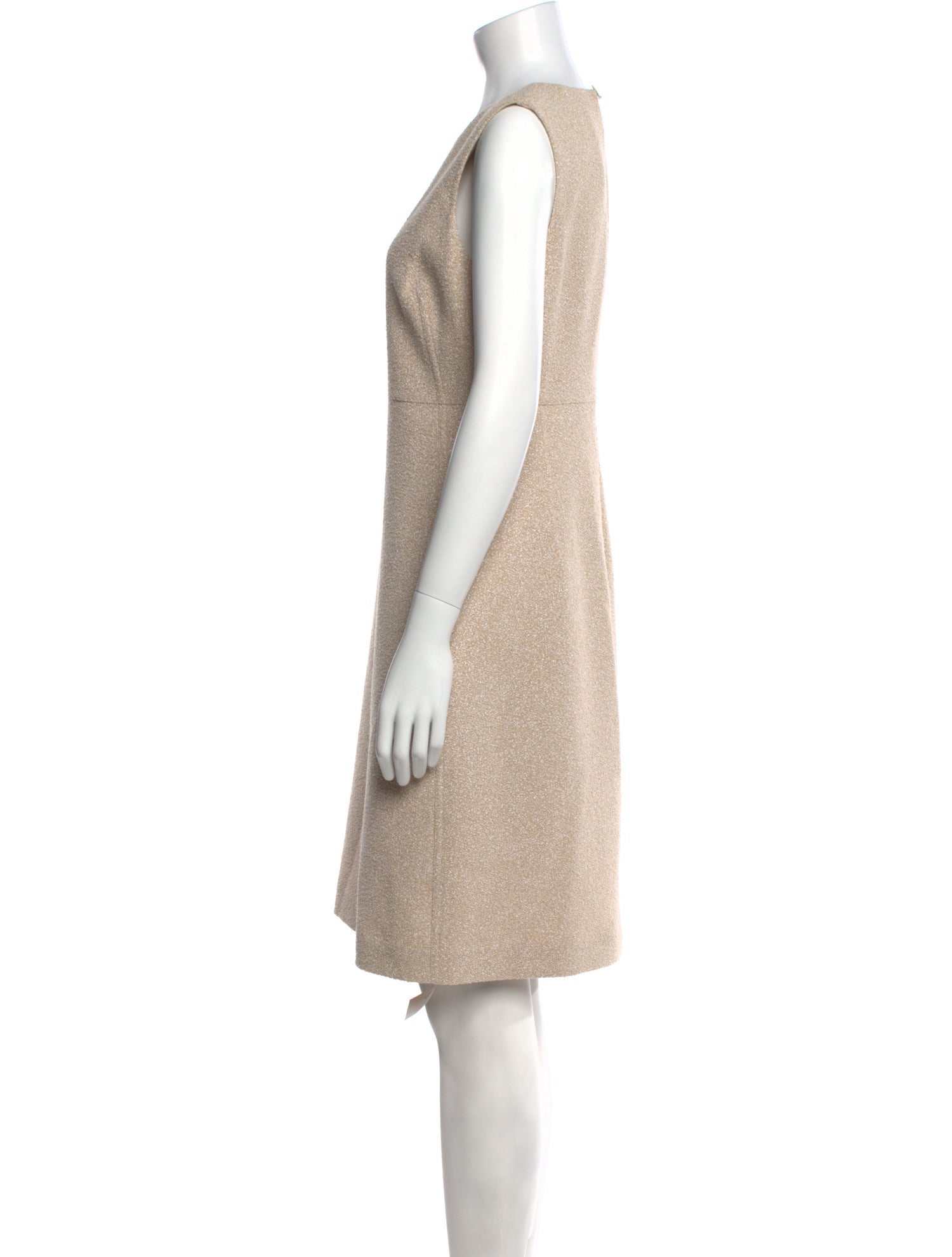 St. John Crew Neck Knee-Length Dress w/ Tags