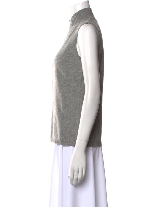 St. John Cashmere Mock Neck Sweater