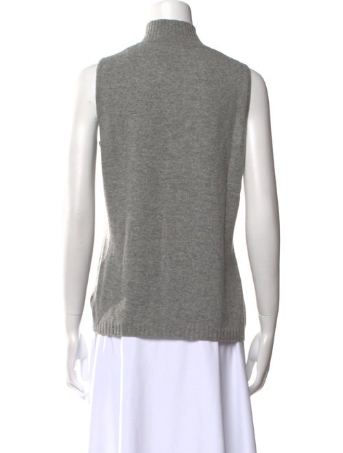 St. John Cashmere Mock Neck Sweater