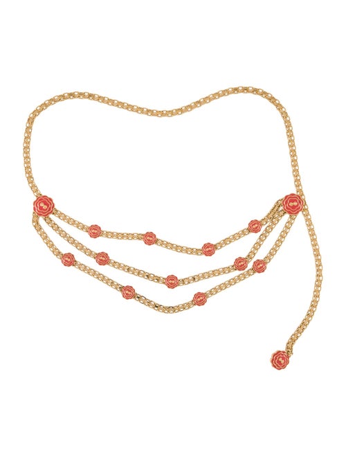 St. John Skinny Metal Waist Belt