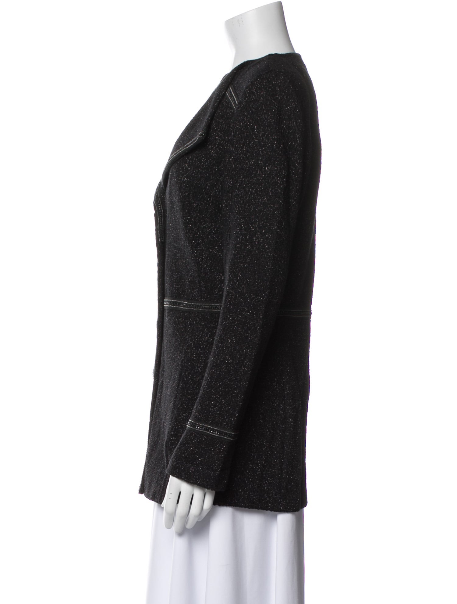 St. John Tweed Pattern Evening Jacket w/ Tags