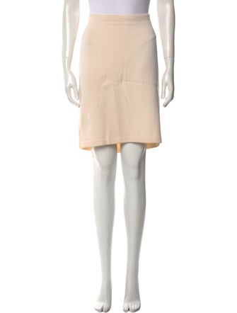 St. John Wool Knee-Length Skirt