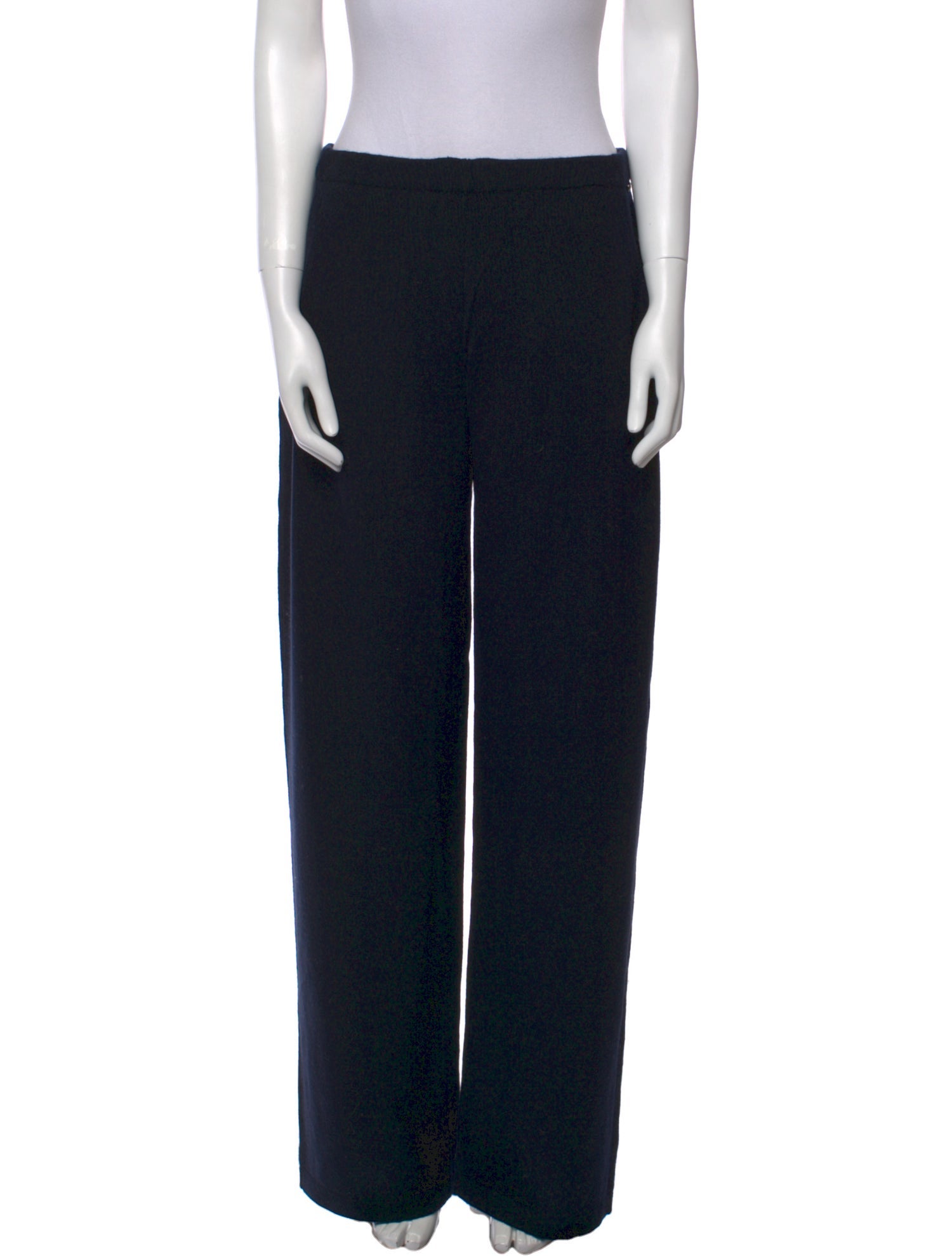 St. John Cashmere Wide Leg Pants