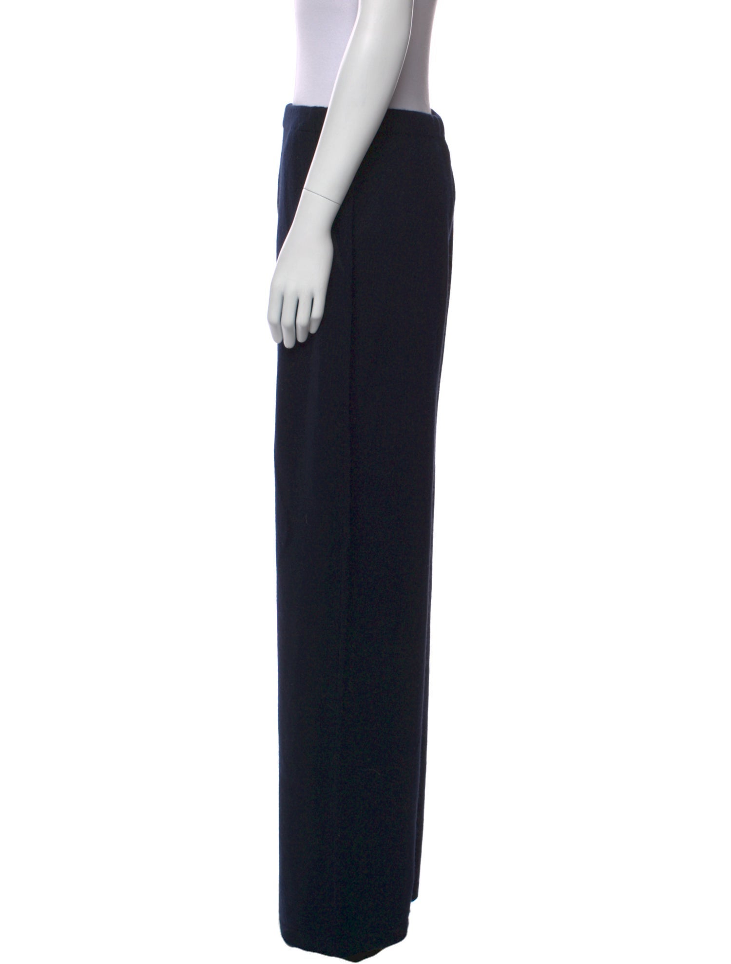 St. John Cashmere Wide Leg Pants