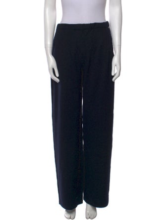 St. John Cashmere Wide Leg Pants