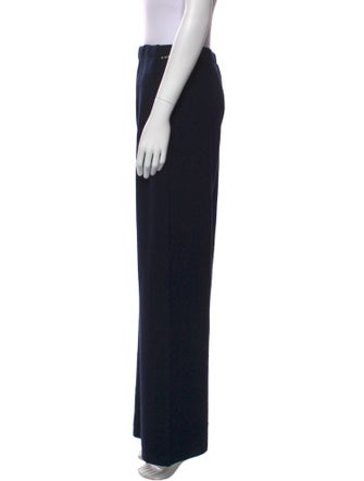 St. John Cashmere Wide Leg Pants