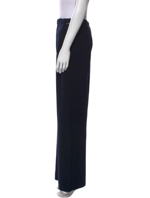 St. John Cashmere Wide Leg Pants