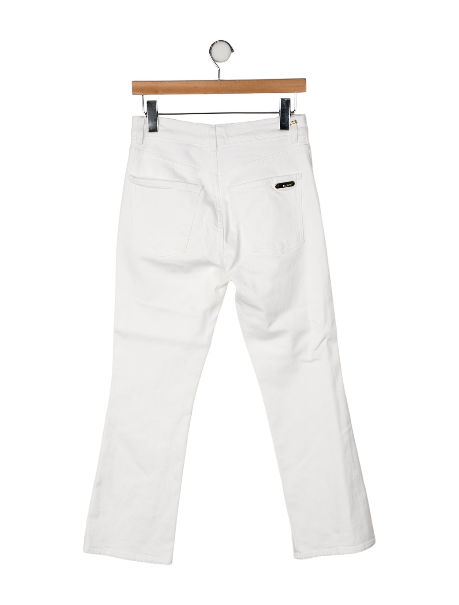 St. John Mid-Rise Straight Leg Jeans