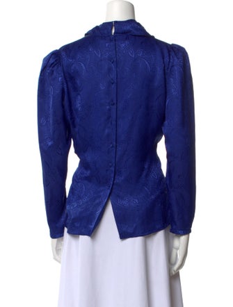 St. John Cowl Neck Long Sleeve Top