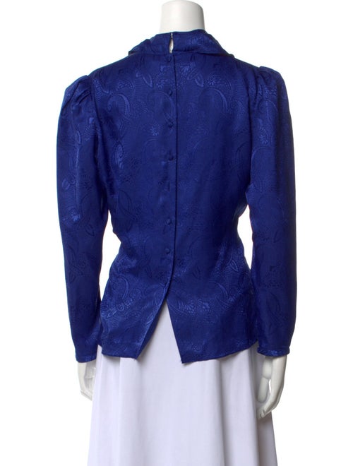 St. John Cowl Neck Long Sleeve Top