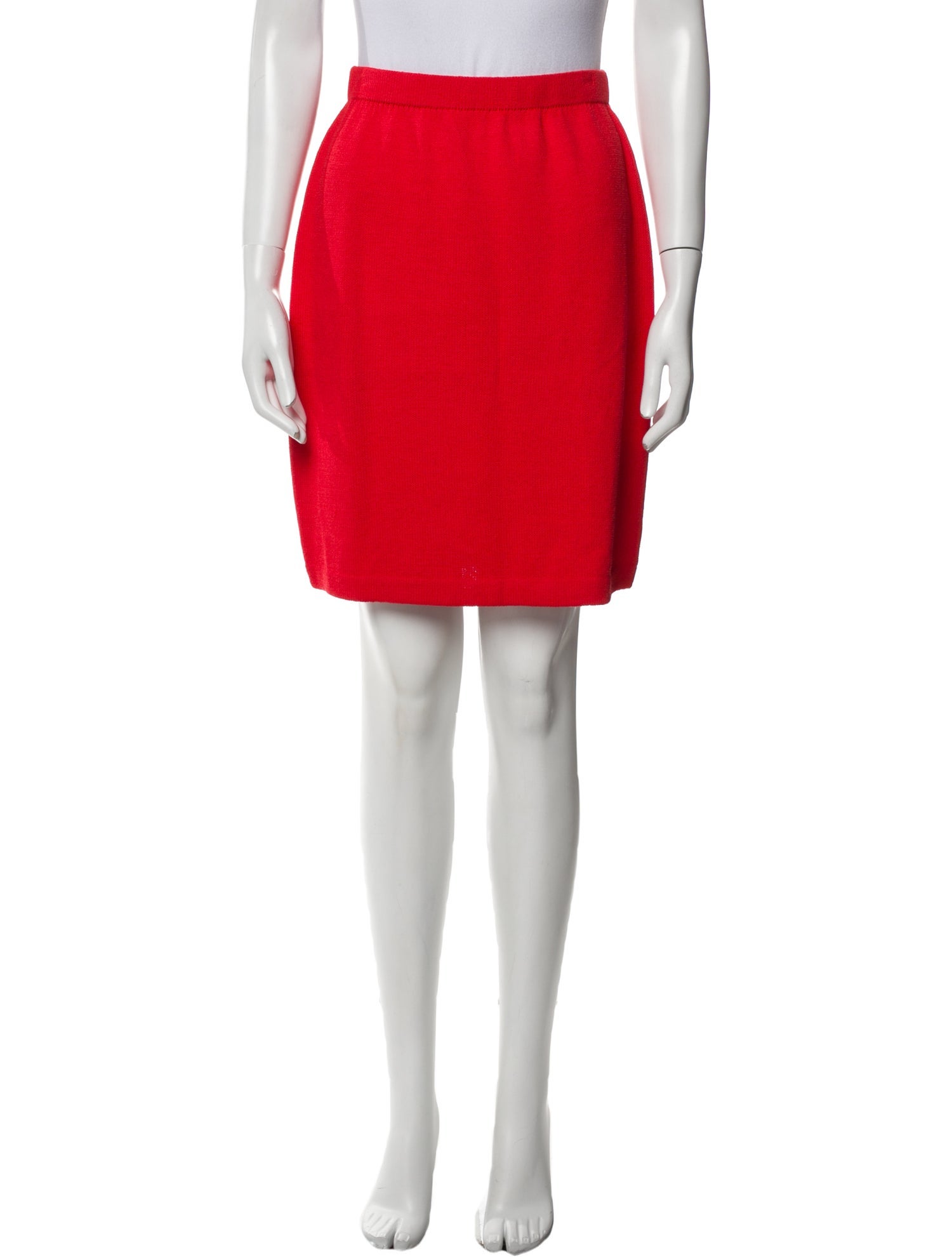 St. John Wool Knee-Length Skirt