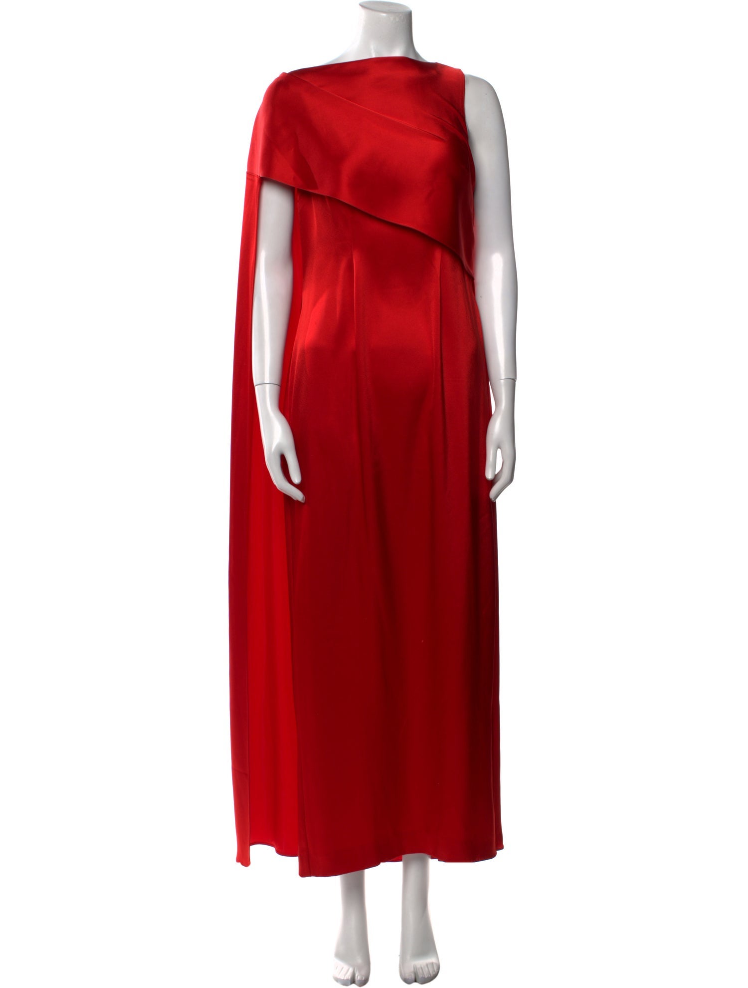 St. John Bateau Neckline Midi Length Dress