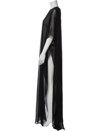 St. John Silk Long Dress