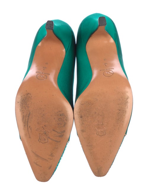 St. John Satin Pumps