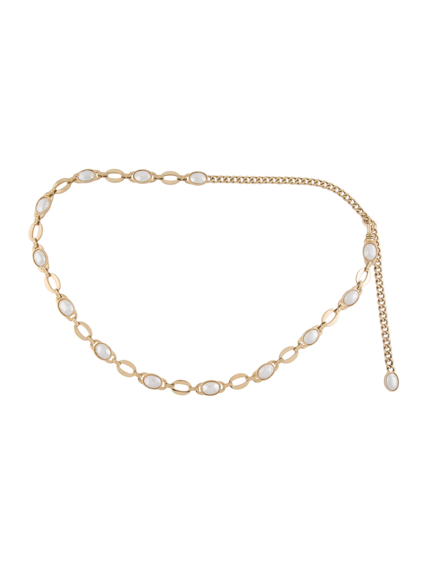 St. John Skinny Metal Waist Belt