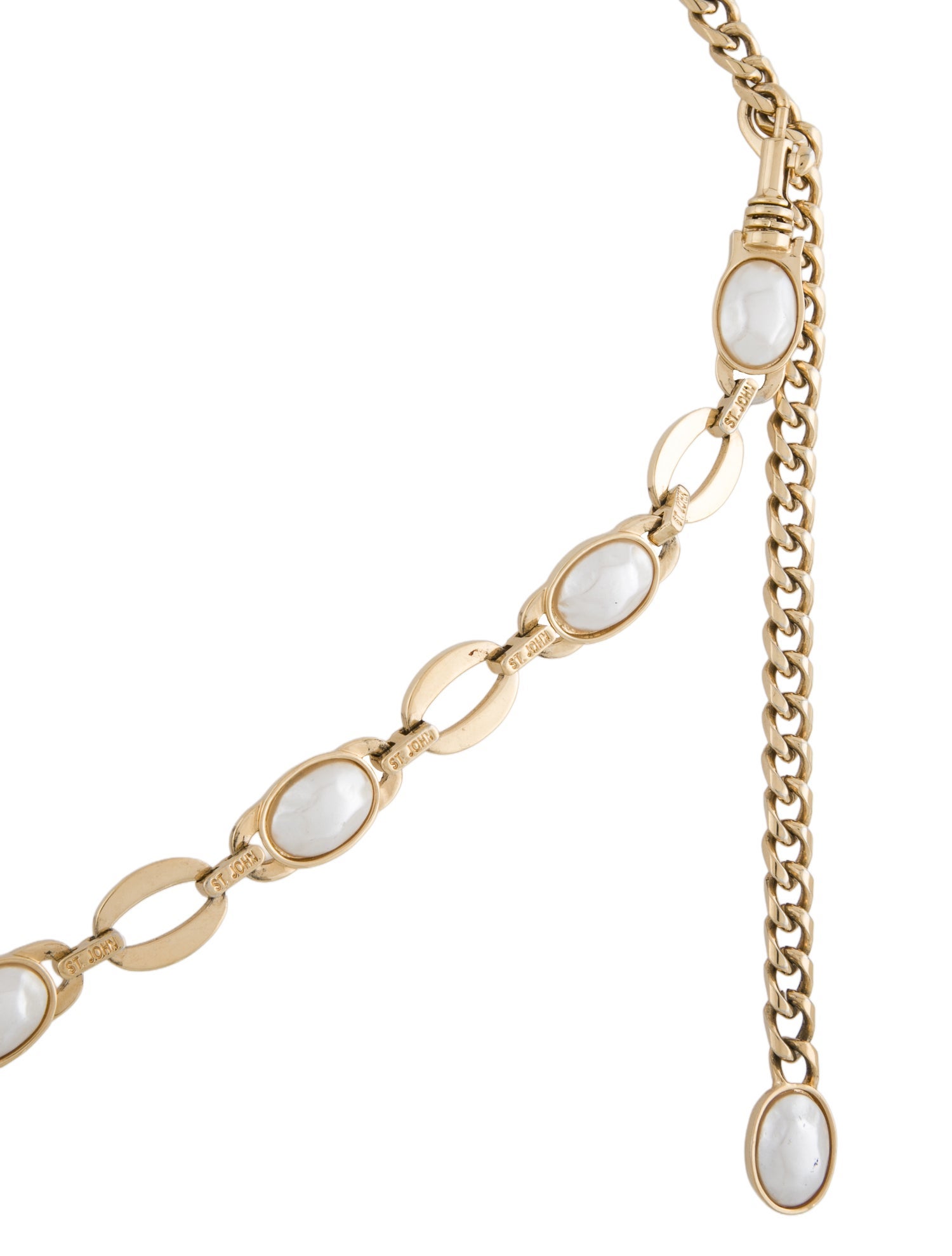 St. John Skinny Metal Waist Belt