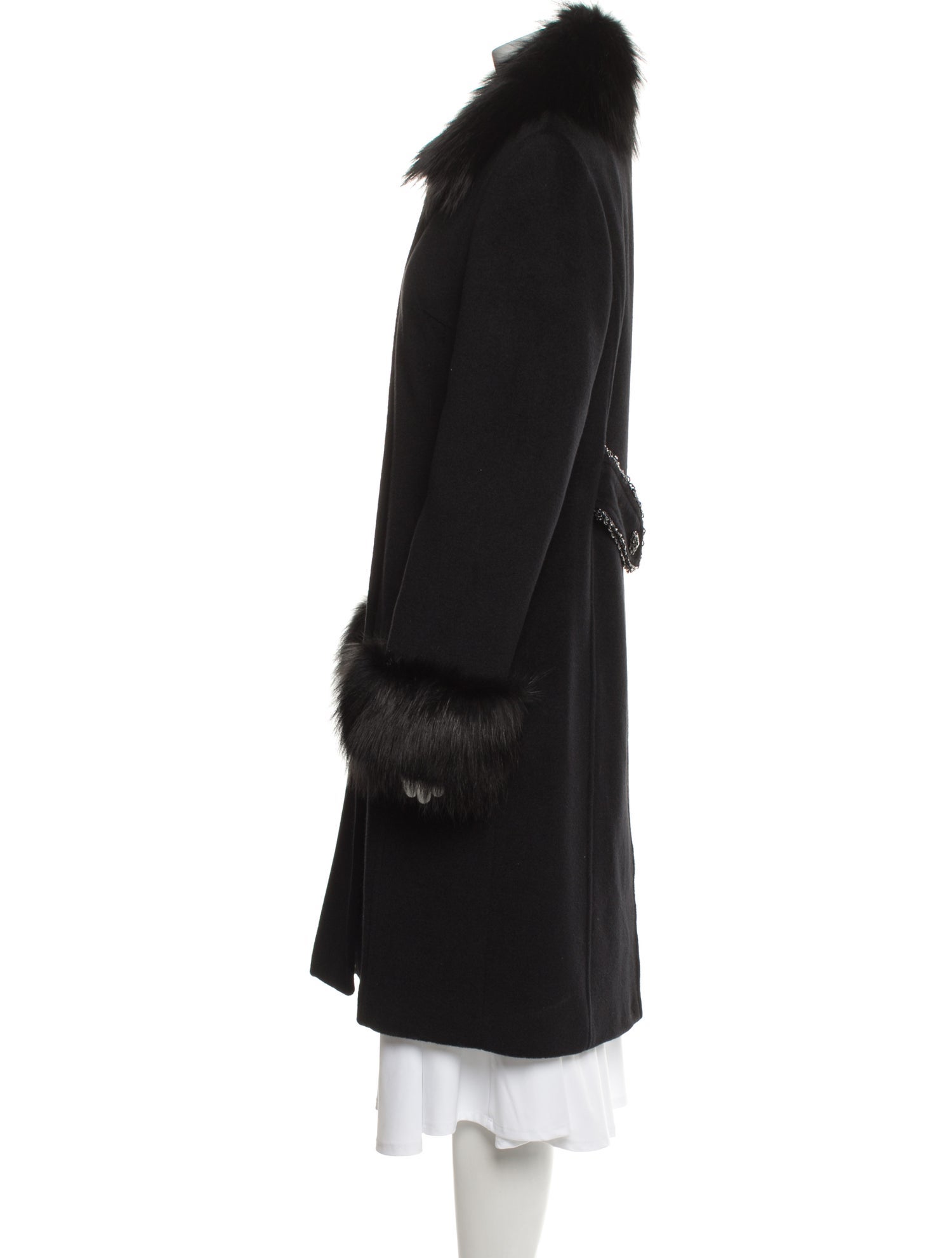 St. John Angora Fur Jacket
