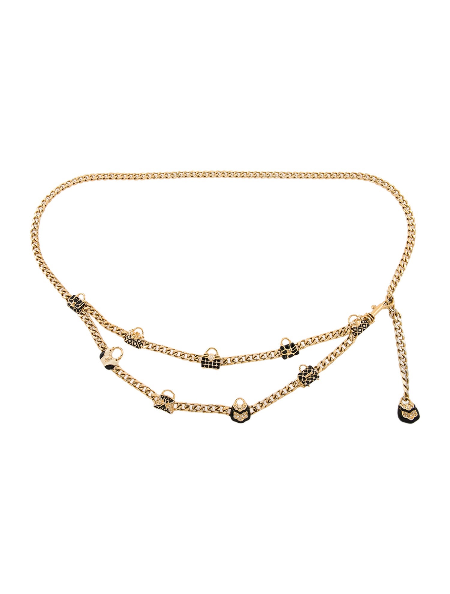 St. John Skinny Metal Waist Belt