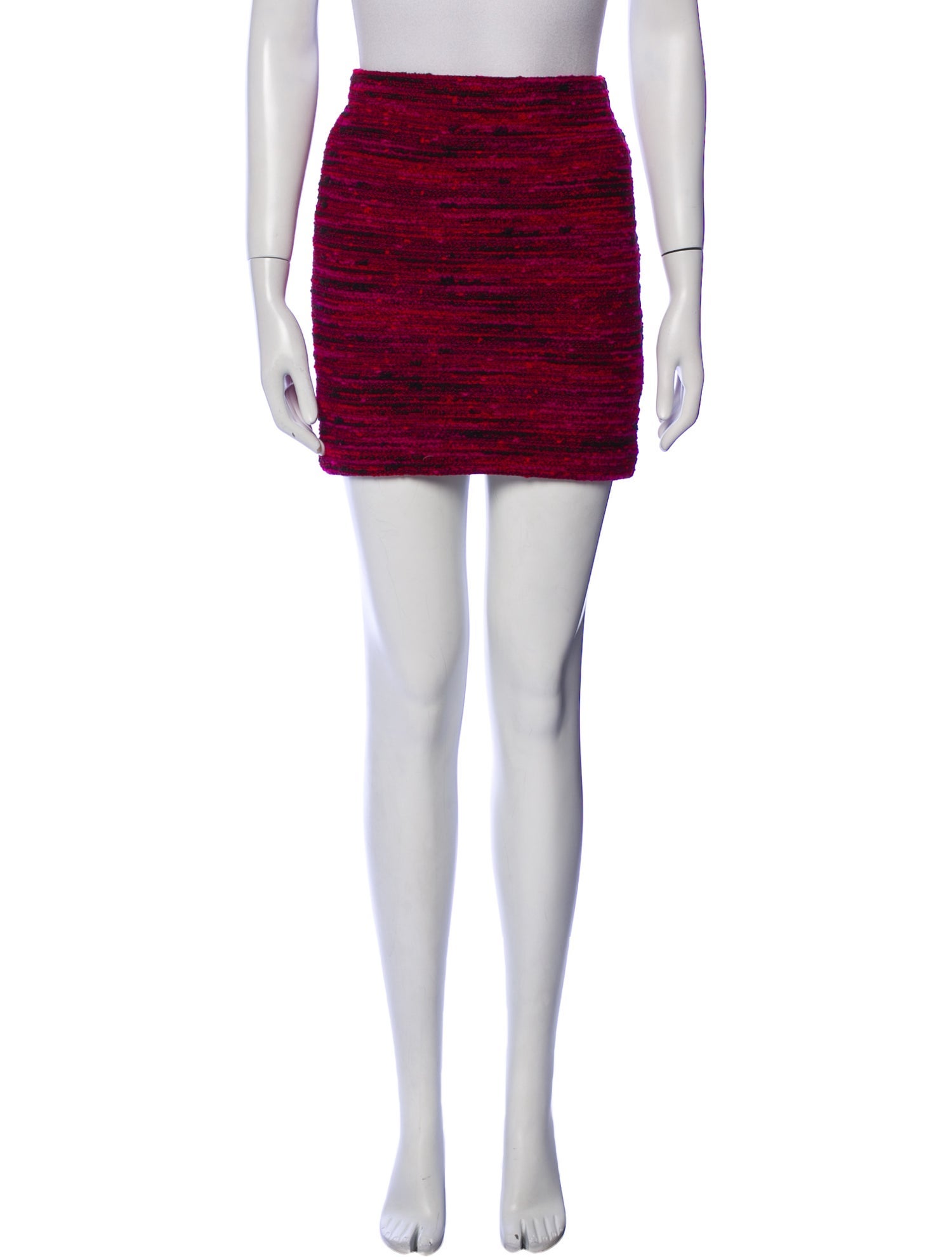 St. John Striped Mini Skirt