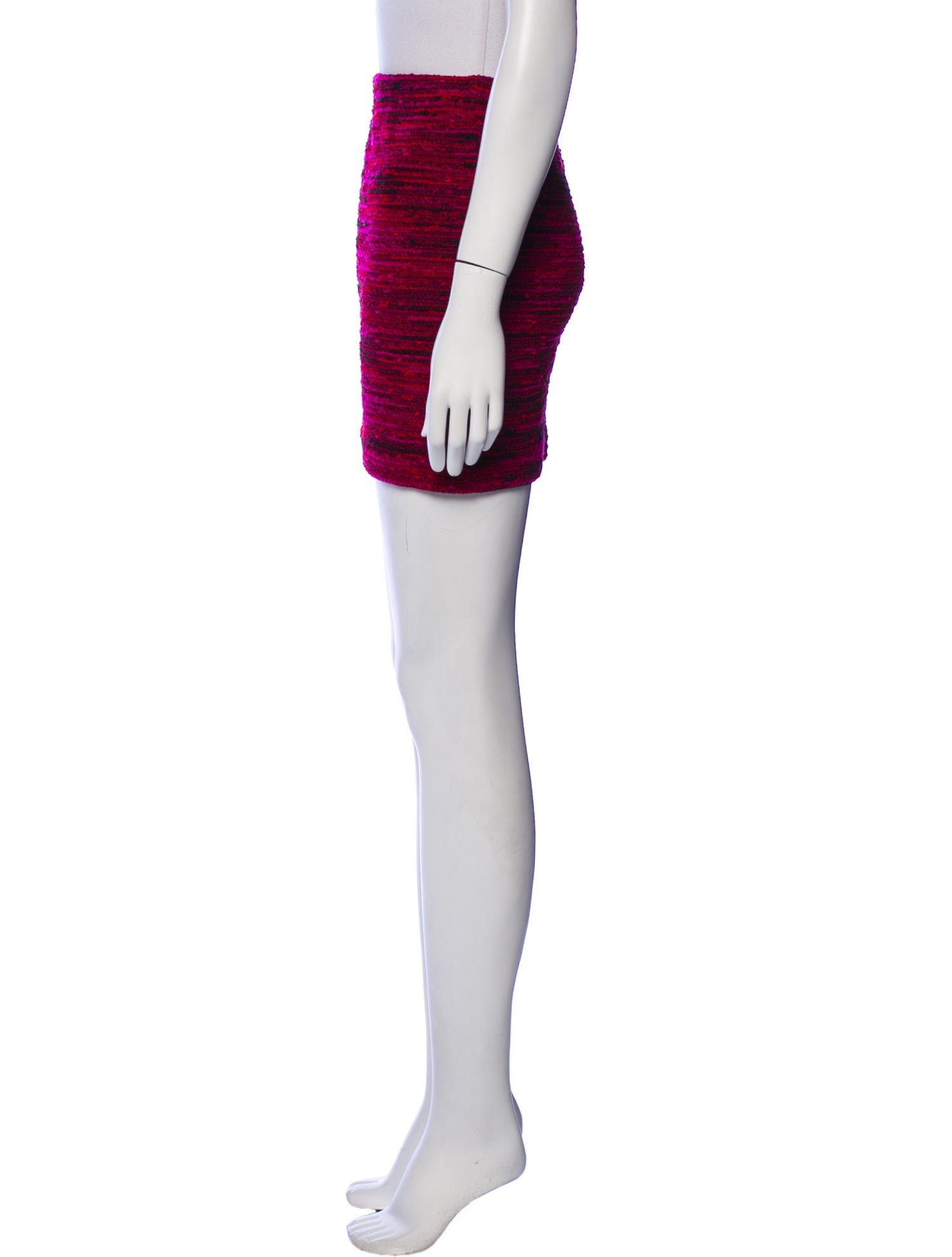 St. John Striped Mini Skirt