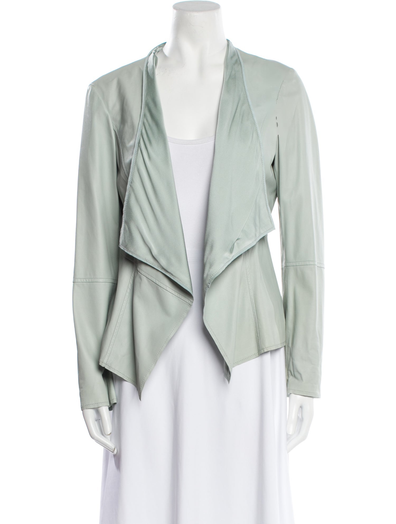 St. John Leather Evening Jacket