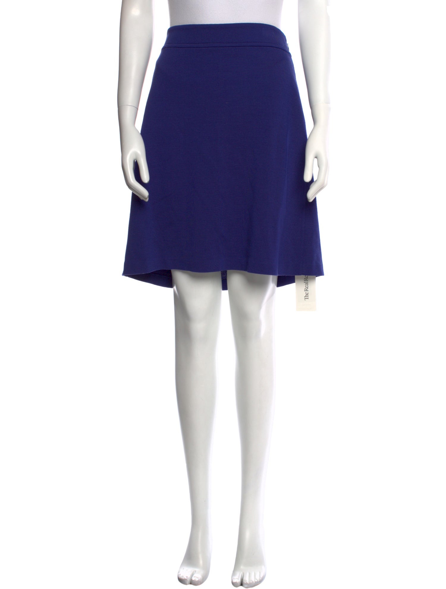 St. John Embroidered Accent Knee-Length Skirt