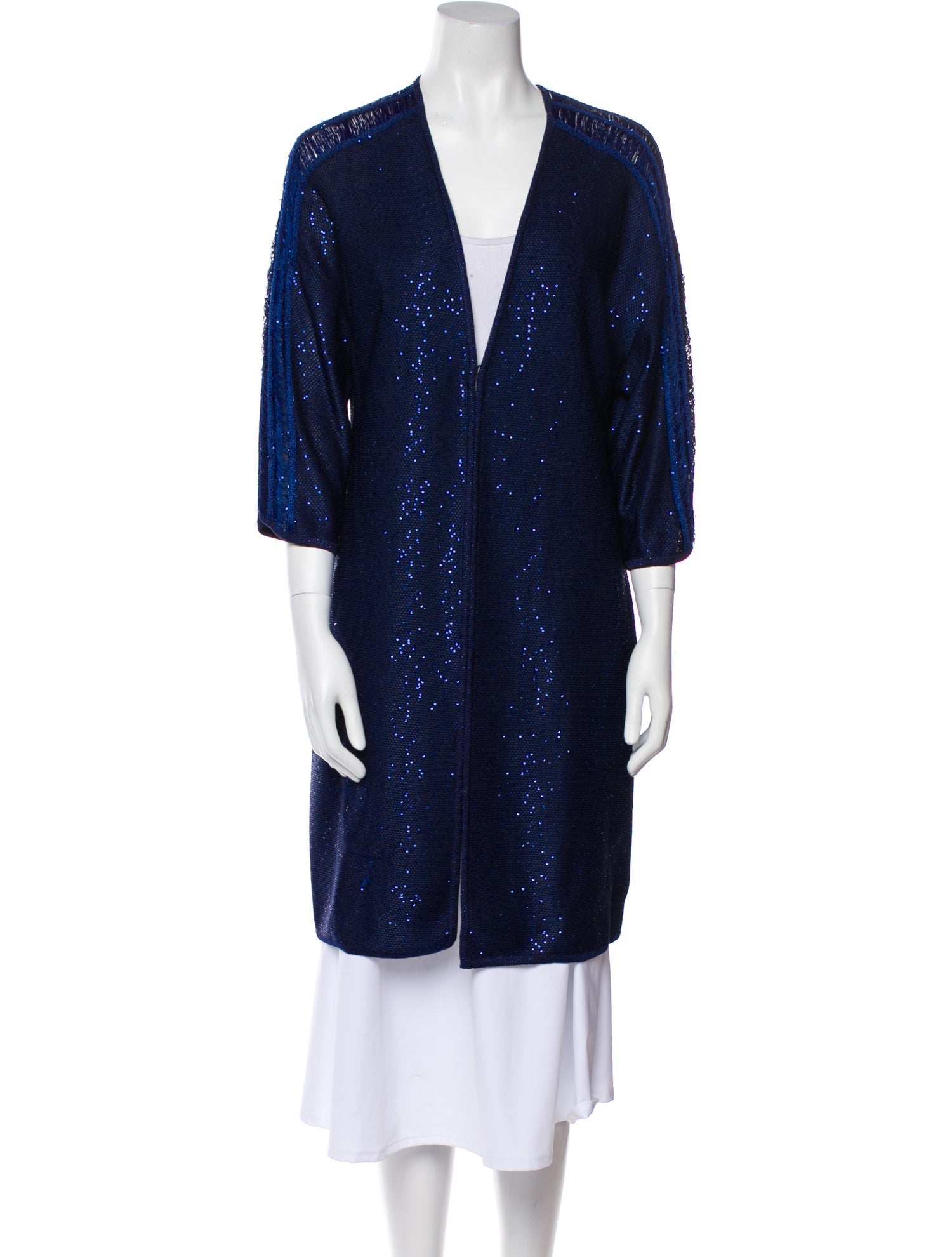 St. John Floral Print Coat w/ Tags