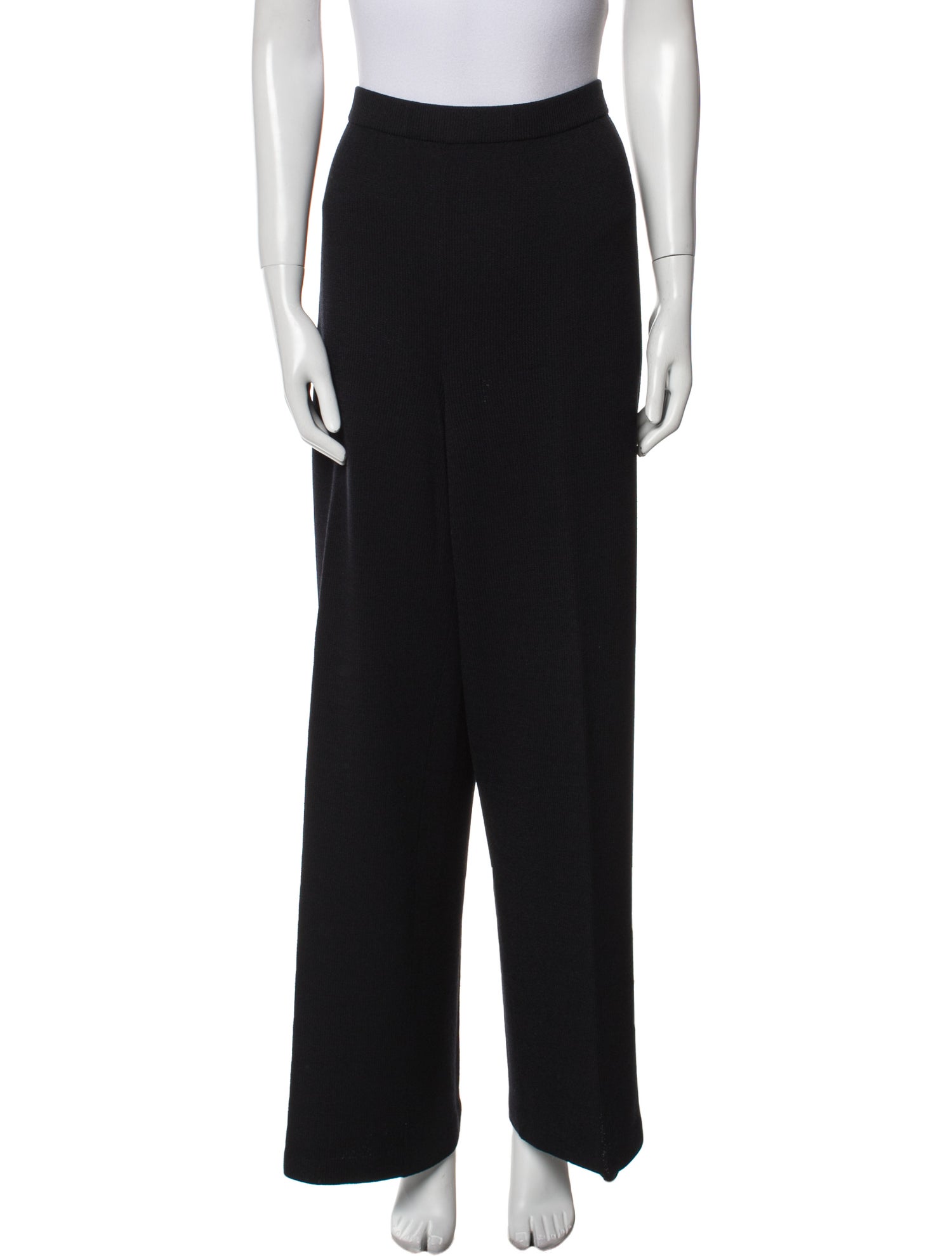 St. John Wool Wide Leg Pants