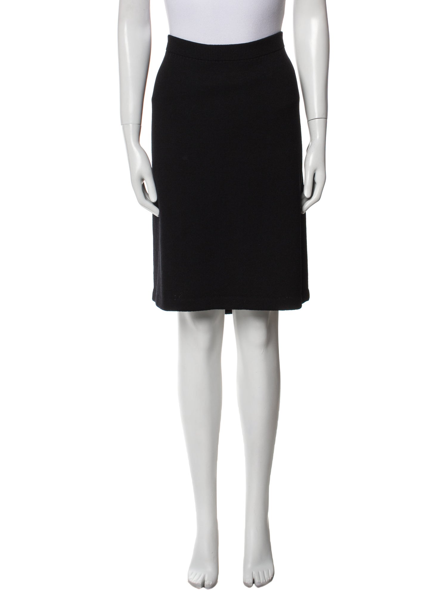 St. John Wool Knee-Length Skirt