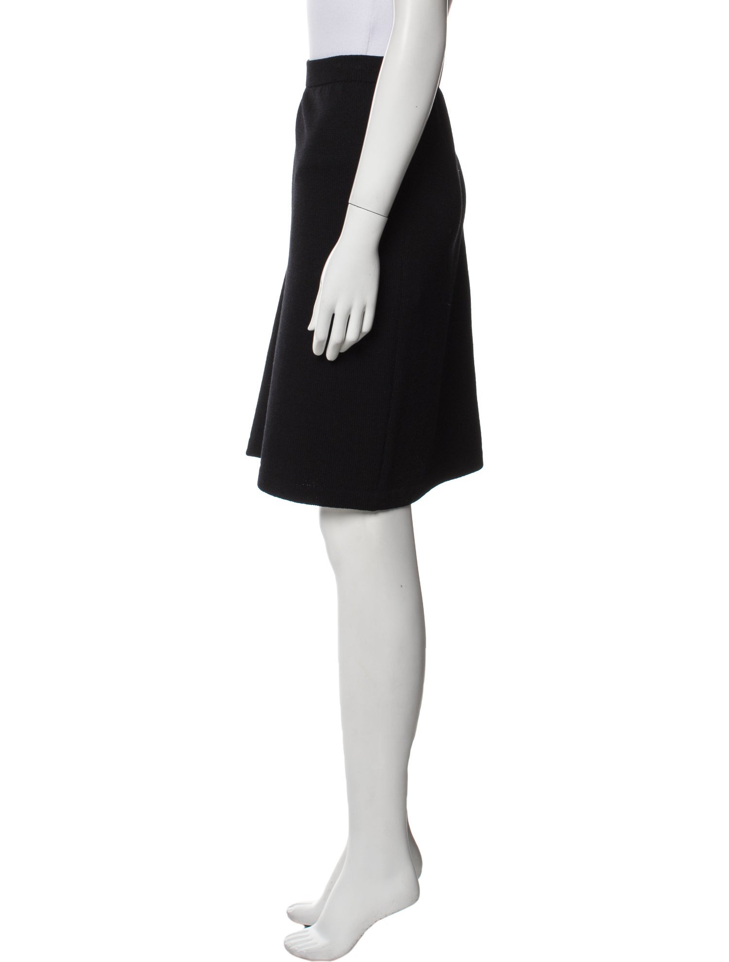 St. John Wool Knee-Length Skirt