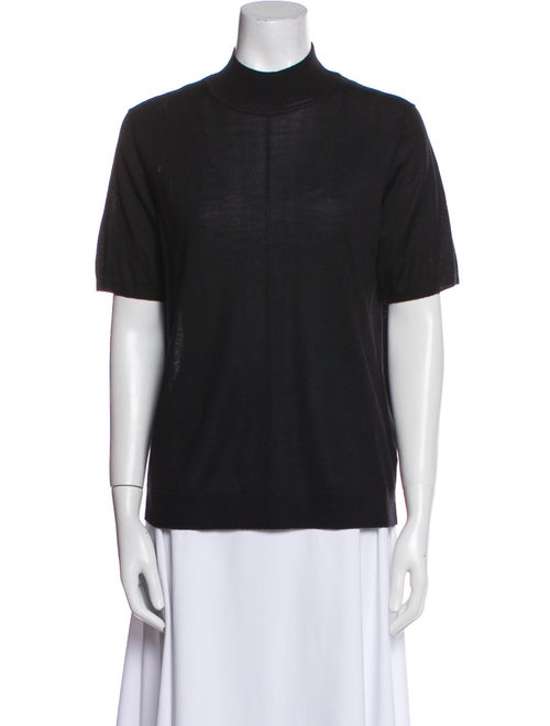 St. John Wool Keyhole Accent Set