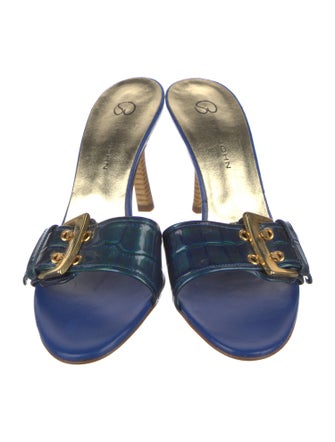 St. John Leather Slides