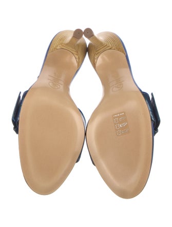 St. John Leather Slides