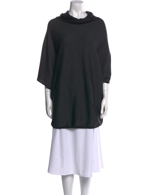 St. John Wool Cowl Neck Sweater